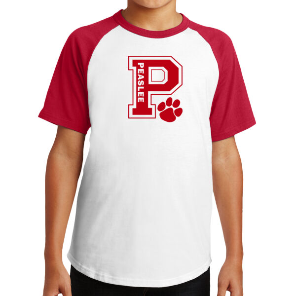 Peaslee - Youth Short Sleeve Colorblock Raglan Jersey Thumbnail